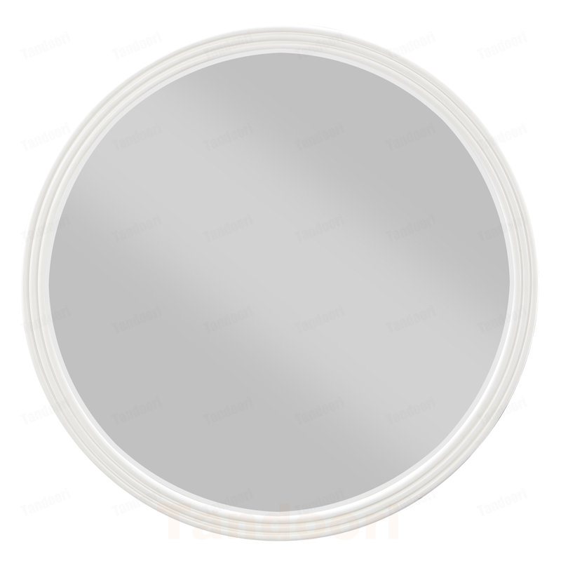 Miroir rond gris Carena