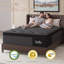 Matelas hybride médium de 30 cm (12 po) avec mousse à mémoire de forme infusée de gel et ressorts ensachés individuellement, livré dans une boîte-657587777-657587781