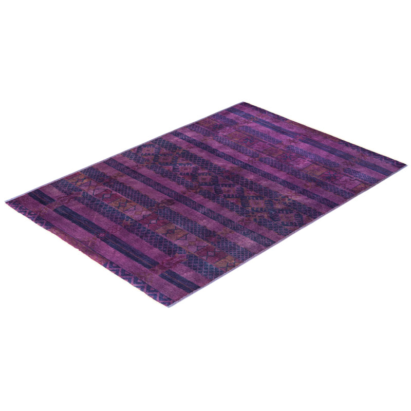 One-of-a-Kind 6'1" X 8'9" Hand Knotted Area Rug