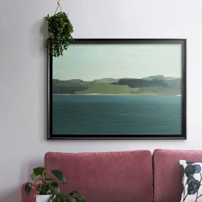 Calming Lake View I, reproduction d'art sur toile