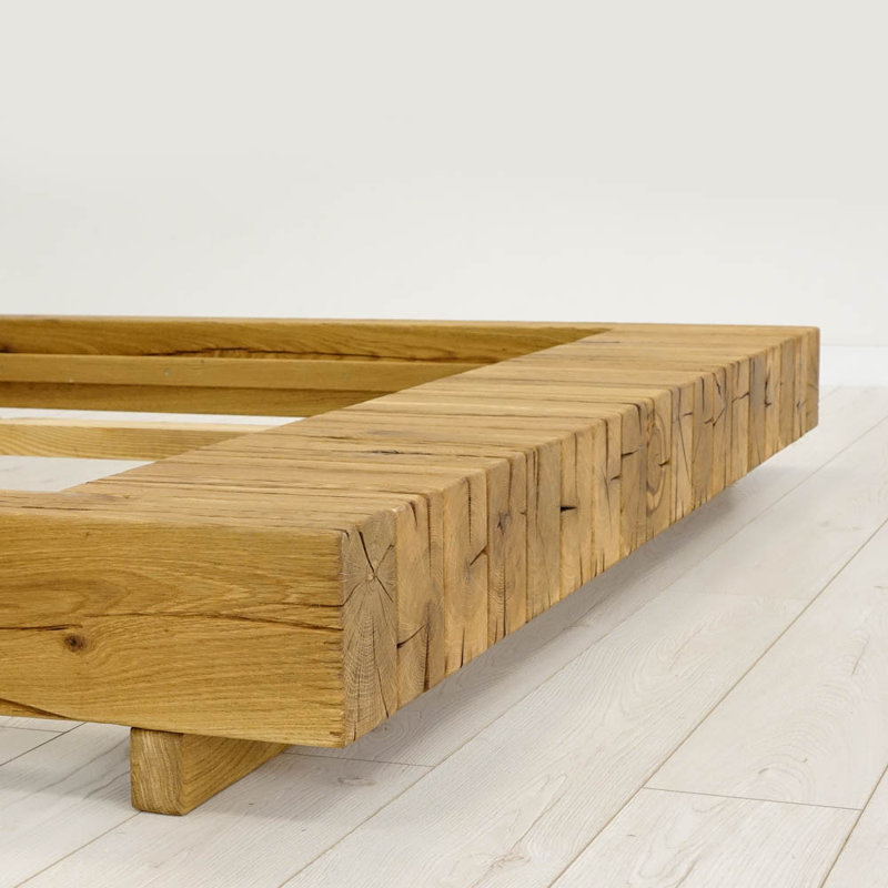 Manteo Solid Wood Bed, Super King (6')