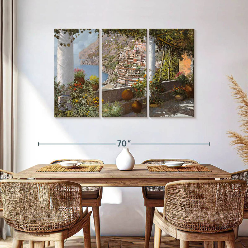 Sebbie La Terrazza A Positano, 36" H x 57" W