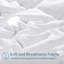 Édredon toutes saisons en duvet synthétique de style hôtelier moelleux, doux, frais, hypoallergénique-2104689102