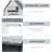 8'X6'x7.5' Walk-In Greenhouse, Outdoor Plant Nursery With 6 Windows, 2 Zippered Doors & Protective Cover, White Weather-