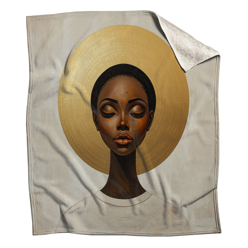 Golden Halo Portrait Blankets, 60in W x 80in H