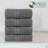 Elegant Comfort 100% Turkish Cotton 4-Piece Towel Set – Ultra Soft, Highly Absorbent, Quick Dry Bathroom Towels-127960126
