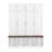 Versatile Hall Tree With 4 Hanging Hooks, Wood Grain Bench With Multiple Storage Space, Entryway Cabinet With Open Compartments For Living Room, Hallway, White