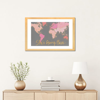 Impression d’art graphique, "it’s going places" par Elizabeth Medley