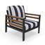 Chaise de patio avec coussins Sunbrella® Townsend-425556084-425556087