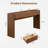 63'' Farmhouse Console Table, Entryway Table, Narrow Console Sofa Table With 3 Top Drawers-2078457810
