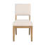 Ensemble de 2 chaises de salle à manger Millwork