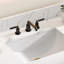 Robinet de salle de bain luxueux à surface texturée de luxe - conception à 2 poignées et 3 trous, fabrication en laiton de silicone, dépôt physique en phase vapeur-114614356