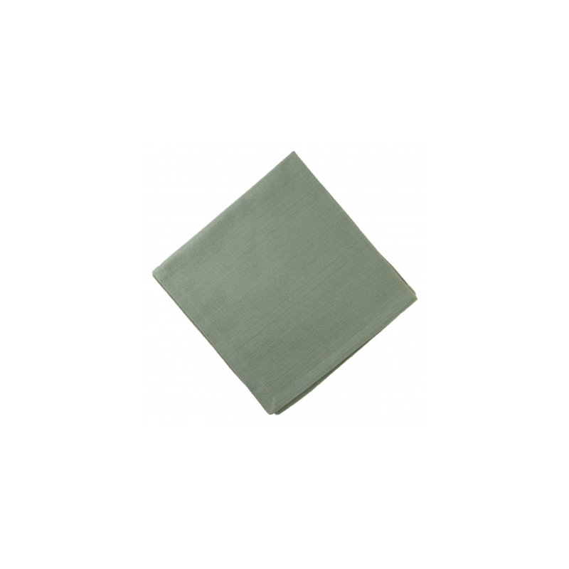 Mariposa Cotton Square Napkin, Olive Green