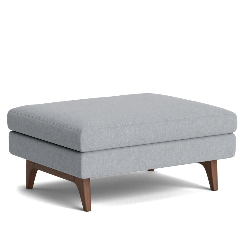 Tyler Ottoman, Performance Weave - Zinc