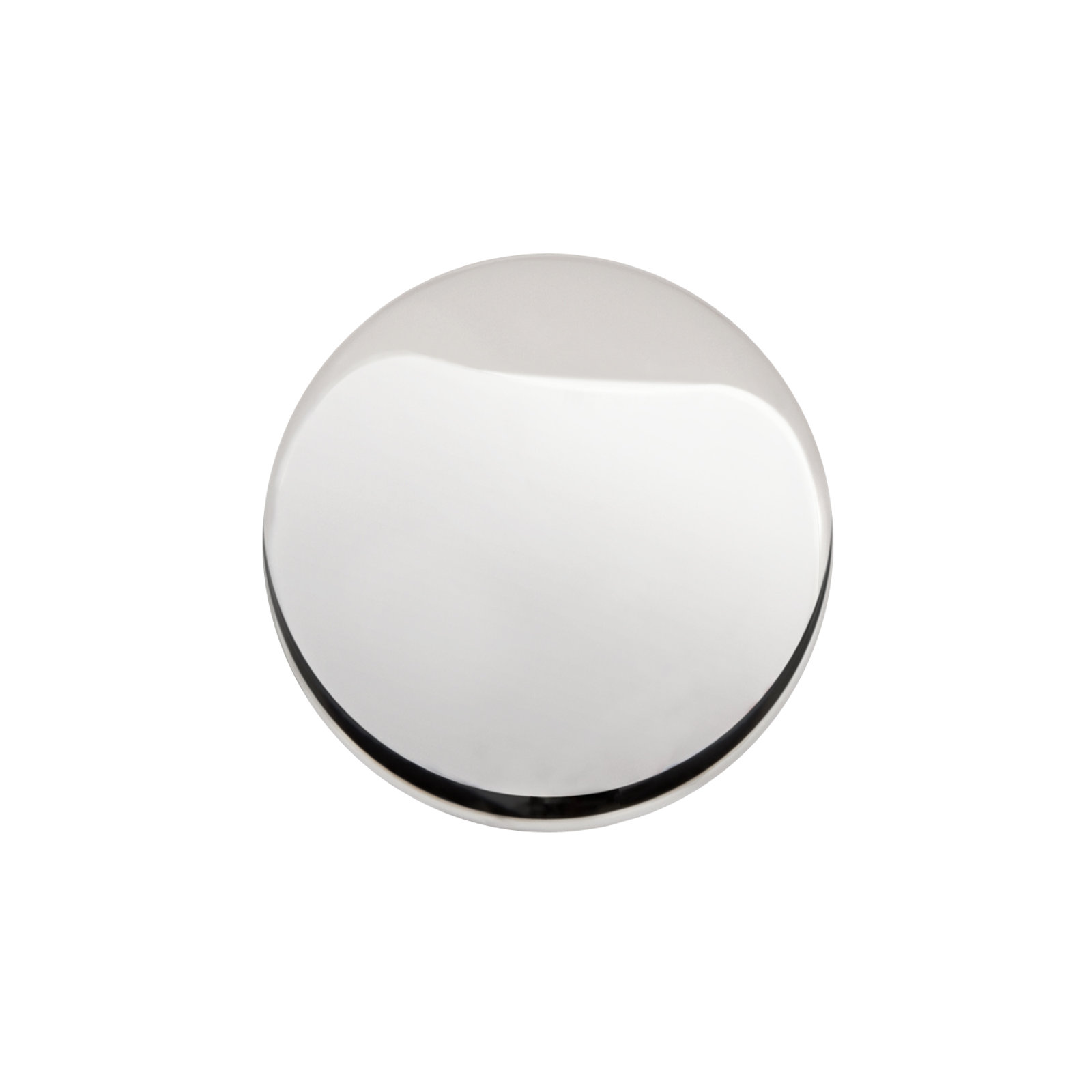 Lancaster 1 1/8" Diameter Knob, Polished Nickel