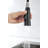 Kitchen Faucet With Soap Dispenser Single Handle Kitchen Sink Faucet With Pull Down Sprayer Utility Sink Faucet Single Hole For Laundry Sink Stainless Steel 1.8 GPM