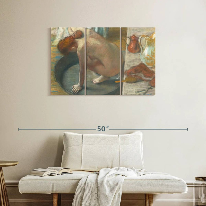 La baignoire, H 24 po x l 38 po