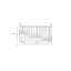 Grace Inspire Cot Bed with Fibre Mattress-56810520