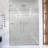 44"-48"W*76" H Frameless Single Sliding Shower Door – 5/16" (8Mm) Clear Tempered Glass, Bypass Design With Chrome Finish-123443740