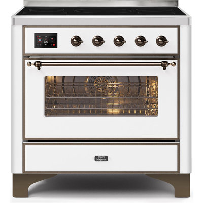 Majestic II Series 36"" 3.5 cu. ft. Freestanding Electric Range -  ILVE, UMI09NS3WHB