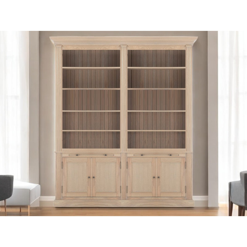 Einav 240cm H x 200cm W Library Bookcase