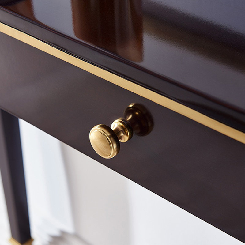 The ornate and elegant console table, 33.46" H x 39.37" W x 12.6" D