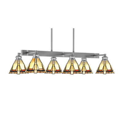Edge 6 Light Bar With 7" Glass