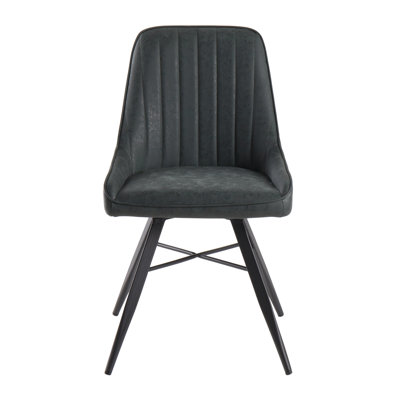 Chaise d'appoint en métal Wargo