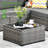 Baili 6 - Person Patio Conversation Set with Cushions-94284195