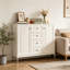 Buffet de rangement en acier 40 po avec 4 tiroirs et 2 portes