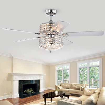 Pitzer 52'' Ceiling Fan with Light Kit