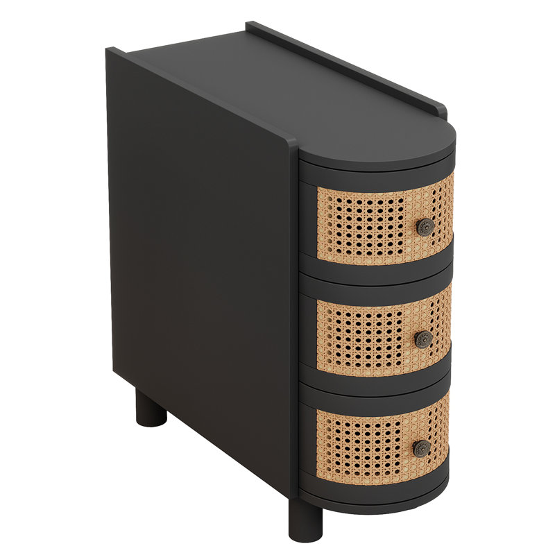 Petite table basse avec table de bout et table d'appoint, Noir, noir, noir, noir