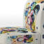 Fauteuil de chambre contemporain rembourré Hexagon And Circular Abstract II