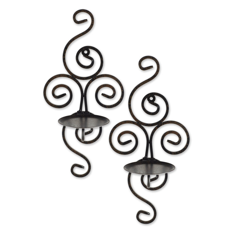 Appliques de bougie à défilement