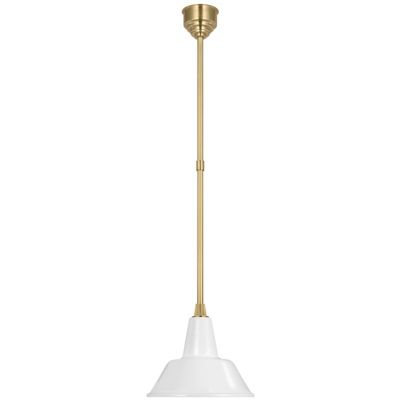 Thomas O'Brien 1 - Light LED Outdoor Pendant, 10.75" H x 12.5" W x 12.5" D