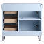 Ensemble de meuble-lavabo simple 36 po-67457290-67457294