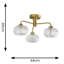 Abigahil Glass Semi Flush Mount-995087982-993973784-993973862