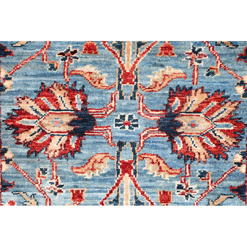 Aryana Hand Knotted Wool Oriental Area Rug