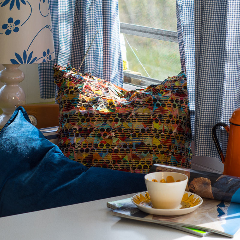 Housse de coussin en coton LeRay