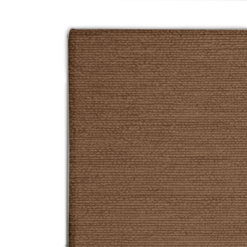 Tapis brun uni d'intérieur et d'extérieur, Rectangulaire 2 pi x 3 pi