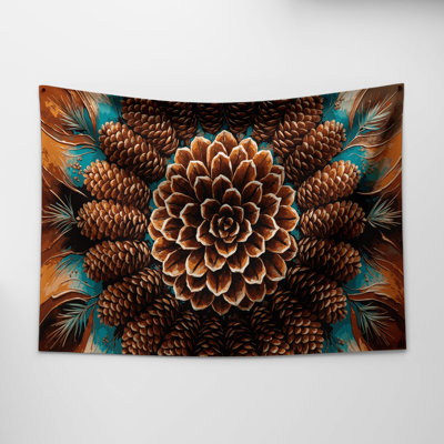 Tapisserie murale Southwestern Plants Pinecone 182