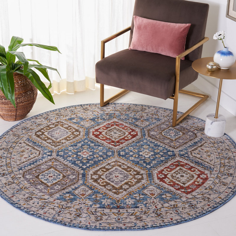 Sierra Performance Oriental Rug, Round 6'
