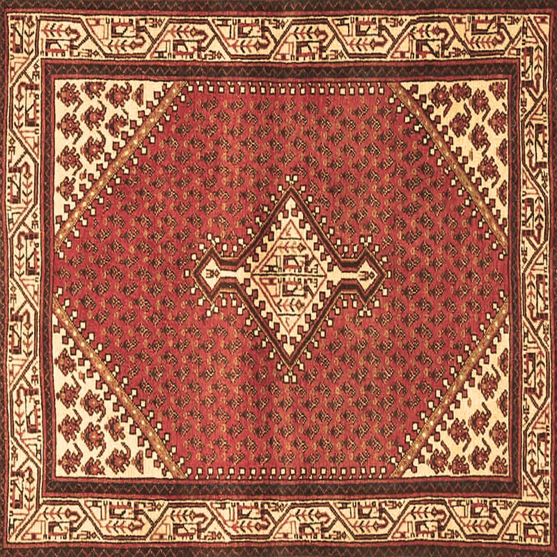 Performance Oriental Indoor Rug, Square 6'