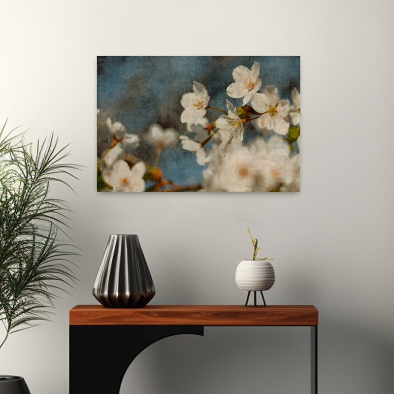 Art de printemps au début de la rosée délicate Dreamy, H 16 po x l 24 po