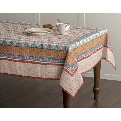 Maison d'Hermine  Ibiza - Beige 100% Cotton Tablecloth - 70" x 90"