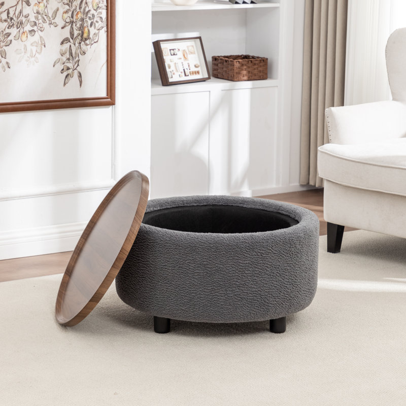 Pietsch Round Coffee Table with Storage