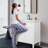 30-inch bathroom vanity with ceramic basin-2064268663
