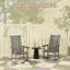 Chaises larges avec accoudoirs, chaises berçantes d'extérieur 2 pièces-1116570967