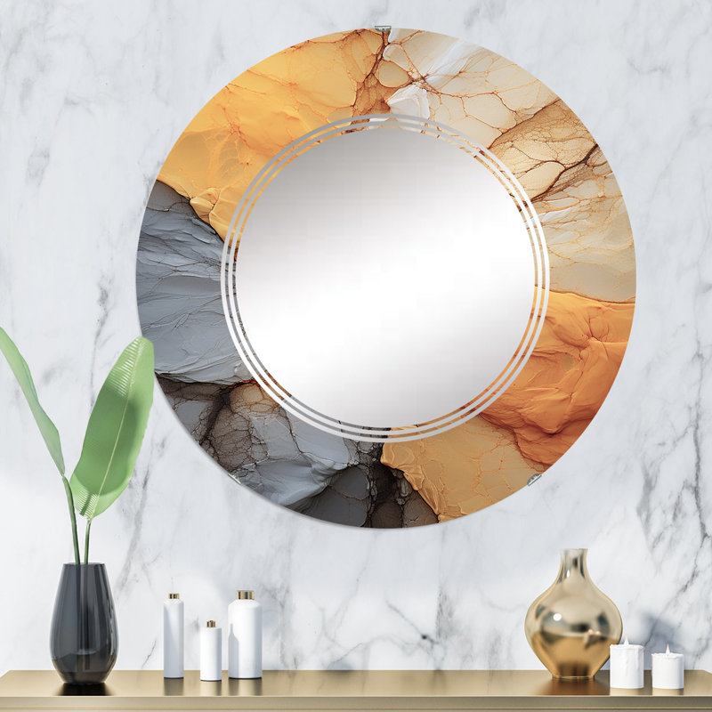 Miroir mural zin, 32 po x 32 po