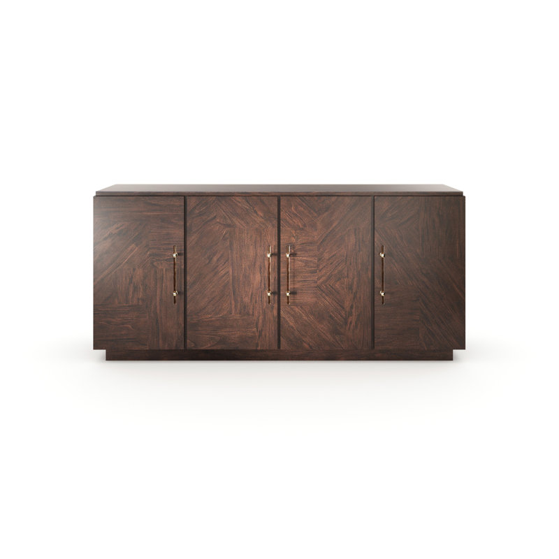 Madras Transitional 82" Sideboard, Brown